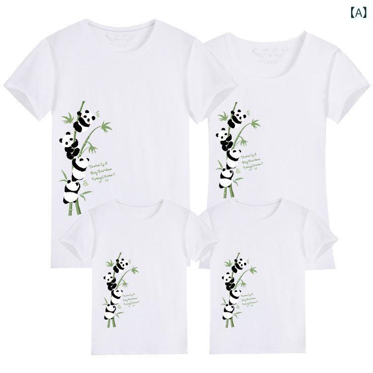 親子 ペアルック tシャツ ペア かわいい シンプル カジュアル 夏服 親子コーデ 赤ちゃん 親子ペアルッ..