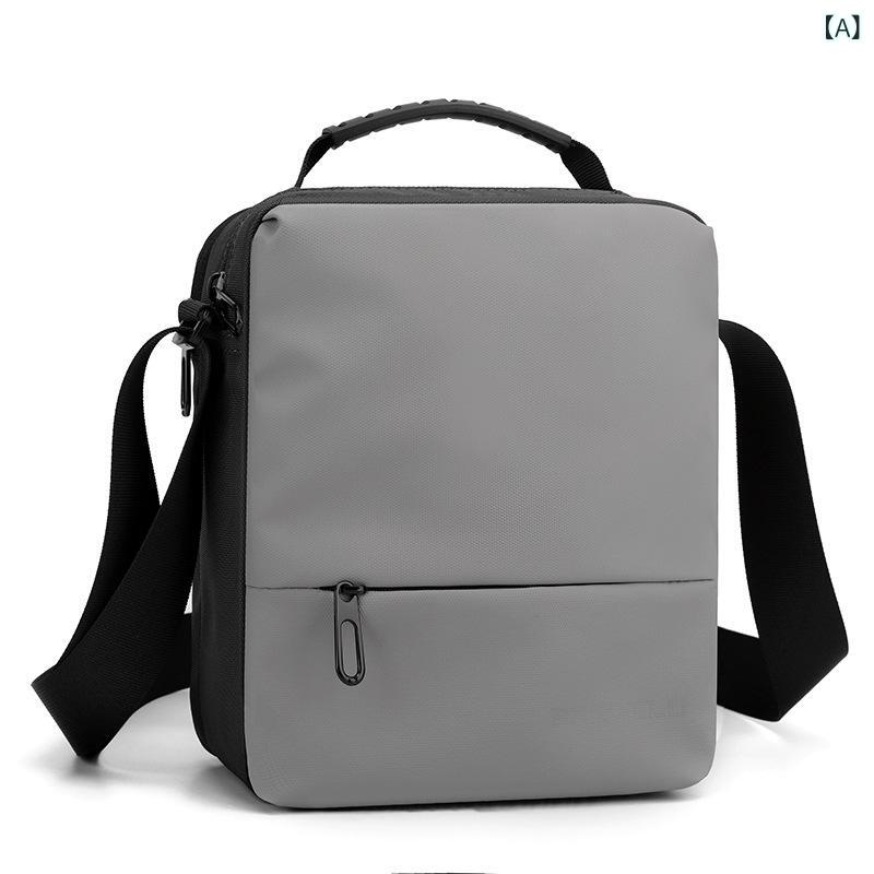 ショルダーバッグ メンズ 通勤 ビジネスショルダー バッグ 軽量 大容量 通勤用 ショルダーバッグ メン..