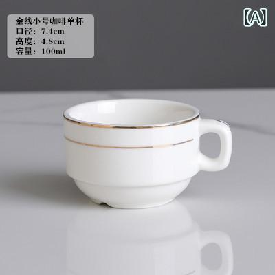 陶器 コーヒーカップ カフェ風 コーヒーカップ シンプル マグカップ セラミック コーヒー カップと ソ..