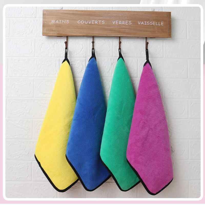 吸水 速乾 ふきん マイクロファイバー キッチンクロス 布巾 洗いやすい 吸水 して 毛が 抜けない 厚手 タオルは ガラスを 拭いて 床を 拭きます。