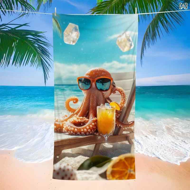 ビーチタオル 大判 タオル ビーチマット バスタオル ソファ ブランケット ラグ マルチカバー おしゃれ ..