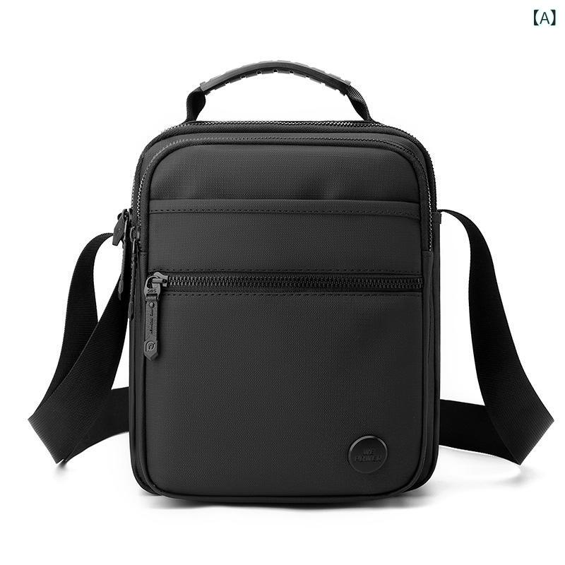 ショルダーバッグ メンズ 通勤 ビジネスショルダー バッグ 軽量 大容量 通勤用 ショルダーバッグ メン..