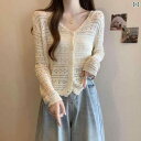 "冷感 レディースニット 薄手 サマーカーデ 夏用羽織 UVケア " &quot冷感 レディースニット 薄手 サマーカーデ 夏用羽織 UV...