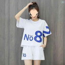 レディース 上下セットあり ルームウェア 部屋着 スポーツ Tシャツ ショートパンツ 綿 カジュアル パーカートレーナー スウェット 運動着 リラックス かわいい スポーツウェア 夏 パジャマ 普段着 大きいサイズ ゆったり 涼しい 30代 40代 50代