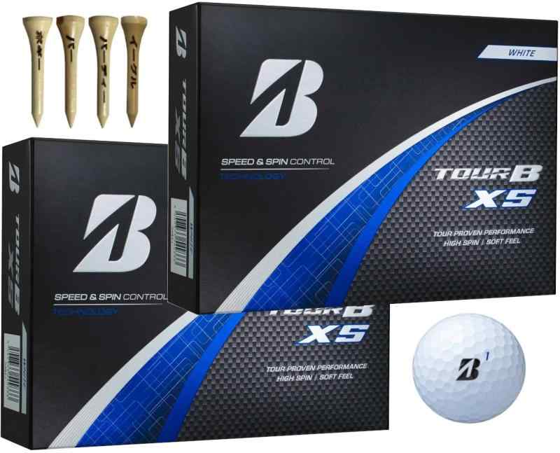 BRIDGESTONE ブリヂストン ゴルフボール TOUR B X XS 2024年 モデル 2ダース おまけ付き