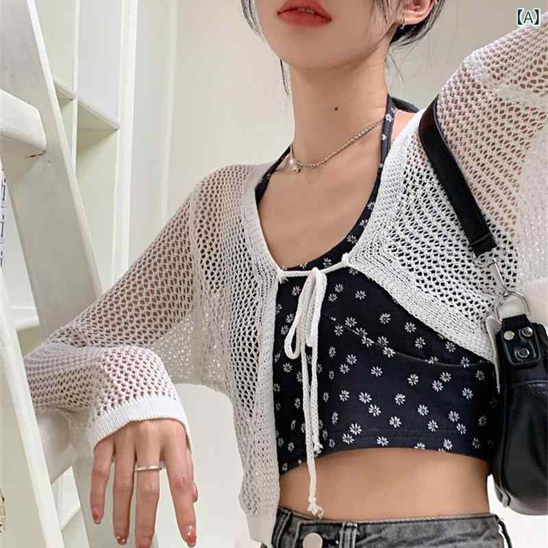 &quot冷感 レディースニット 薄手 サマーカーデ 夏用羽織 UVケア &quot &ampquot冷感 レディースニット..