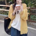 "冷感 レディースニット 薄手 サマーカーデ 夏用羽織 UVケア " &quot冷感 レディースニット 薄手 サマーカーデ 夏用羽織 UVケア &quot スタイル ランタン スリーブ ニット 薄手 日焼け防止 カーディガン レディース 春夏 リラッ