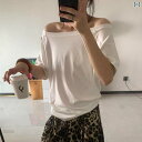 トップス ケープ レディース ブラウス オフショル ワンショルダー フォーマル きれいめブラウス 夏 ネイビー オケージョン 卒業式 入学式 グレーの 一 字 襟 斜め 肩 半袖 t シャツ レディース 夏の な リラックス 感の な ギャル 感の 肩の