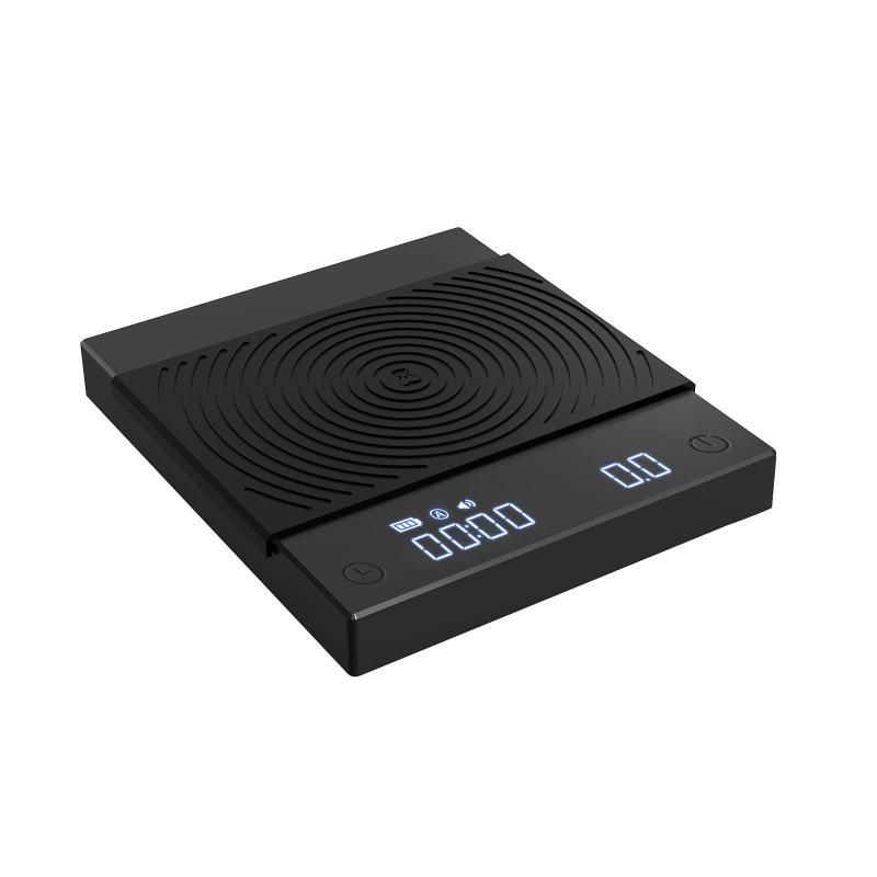 楽天新風堂TIMEMOREタイムモア スケール Black Mirror ブラックミラー デジタルスケール コーヒー用スケール キッチン 計量器 精度0.1g 測量範囲0.5g-2000g タイマー機能 LED