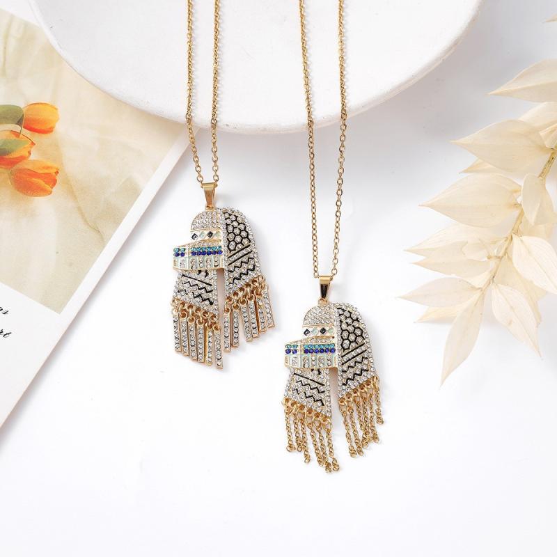 ネックレス 合金 ロゴなし アクセサリー おしゃれ 国境を 越えての ある ステンレス チェーンの マフラ..