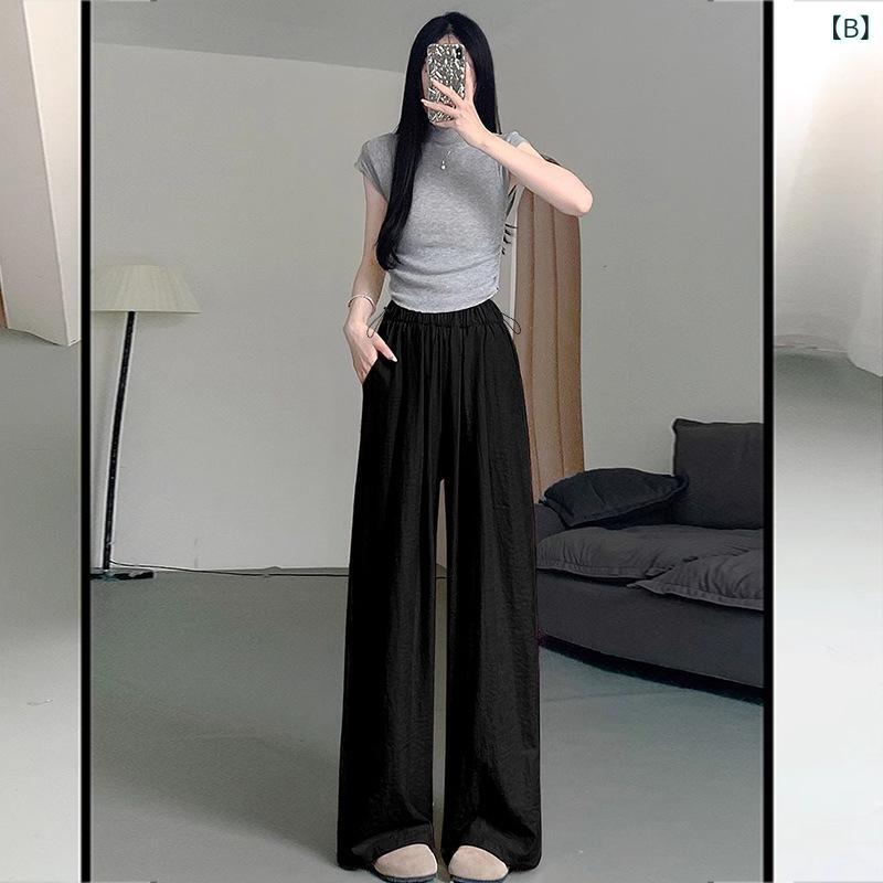 マタニティパンツ 妊婦服 産前産後 ストレッチ シンプル マタニティパンツ 夏 薄手 アウター ワイド レッグ パンツ 2025 夏 スタイル 小柄 ミルク パンツ カジュアル お腹 締め付けない 2