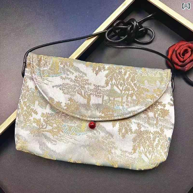 メッセンジャーバッグ ノー シンプル 通勤 軽量 宋 錦 カバン レディース 高級 感 斜め 掛け ショルダ..