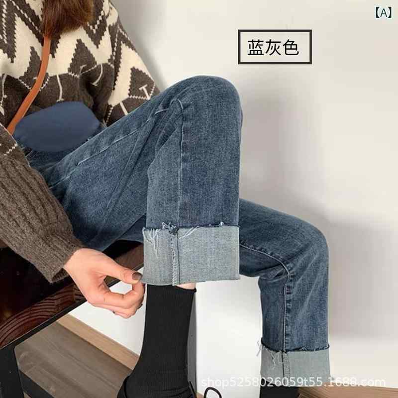 マタニティパンツ 妊婦服 産前産後 ストレッチ シンプル 現物【 1件 代行】 妊婦の デニムの ズボンは 春秋 大きいサイズ 夏の 薄手 タイプの ワイド パンツの 春の 服を 着ています。