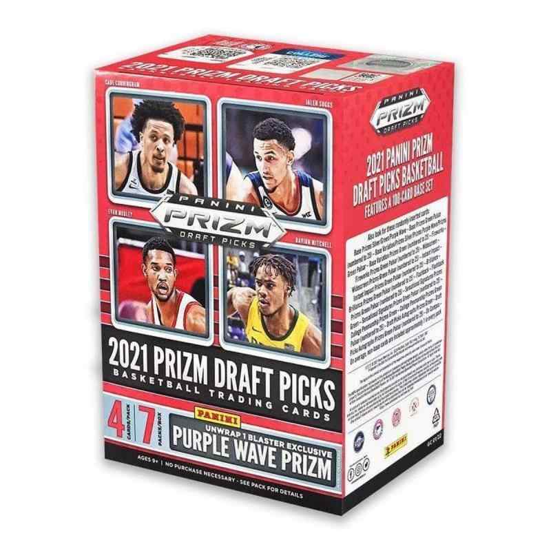 NBA 2021 Panini Prizm Draft Picks Collegiate Basketball Card Blaster Box パニーニ プリズム ドラフト ピックス カリージャト バスケットボール カード ブラスターボックス 並行輸入品