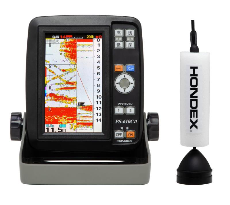 ホンデックス(HONDEX) 魚群探知機 PS-610C2 ワカサギパック