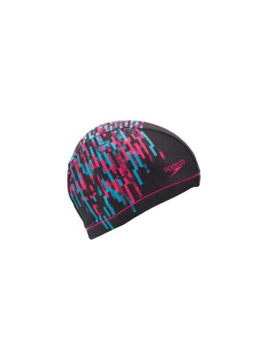 Speedo(スピード) スイムキャップ Stripes Delight Tricot Cap ストライプスディライトトリコットキャップ SE12461 ピンク F Speedo(スピード) スイムキャップ Stripes Delight Tricot Cap ストライプスディライトトリコットキャップ SE12461 ピンク F