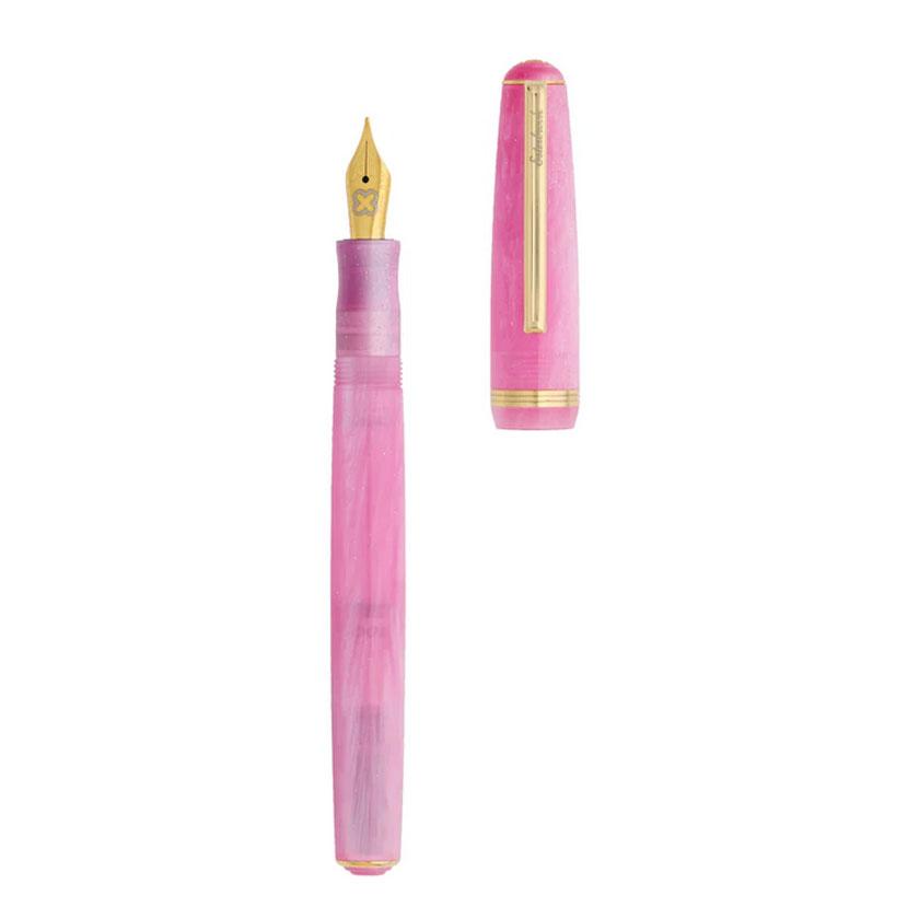 【ES16】【Esterbrook / エスターブルック】JR / J Reborn スペシャルエディション ラブポーション 万年筆 F(細字) コンバーター付属 EJRPINK-F【即納 宅配便 送料無料 ピンク ラメ】