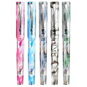 【PBS32】【PENBBS】新作 アクリル万年筆 デモンストレーター マーブルカラー マグネティックフィラー搭載!! No.487 EF / F【即納 宅配便...