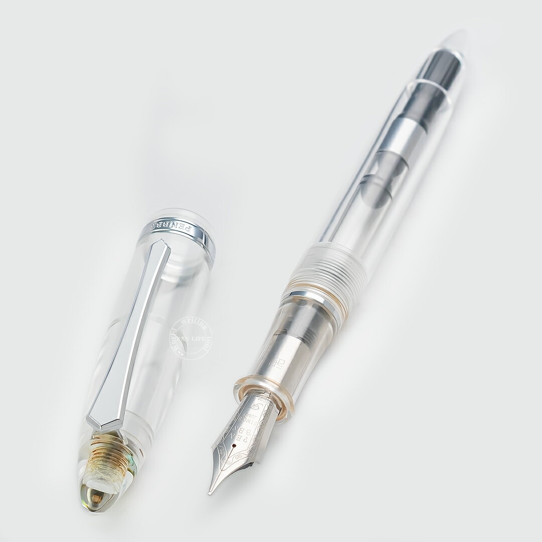 樂天商城 - 【PBS91】【PENBBS】アクリル 万年筆 F(細字) コンバーター式 No.480 Clear Glass Transparent【即納 宅配便・ミニゆうパケット対応 透明 デモンストレーター】