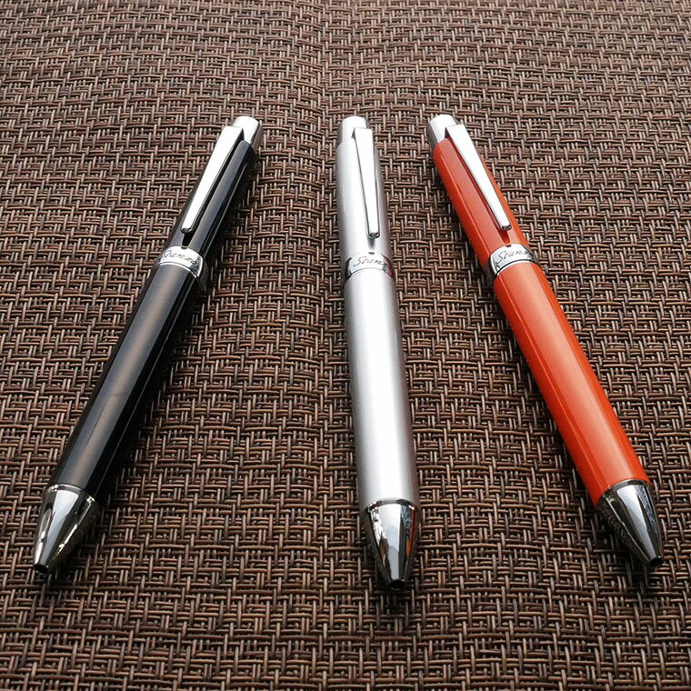 【P103】【PILOT/パイロット】ボールペン Stanza/スタンザ ブラック/ダイヤモンドシルバー/ストロングオレンジ 全3色 0.7mm 細字 メタリックカラー BST-5SR【即納/宅配便・ゆうパケット 日本製 国産 保証】