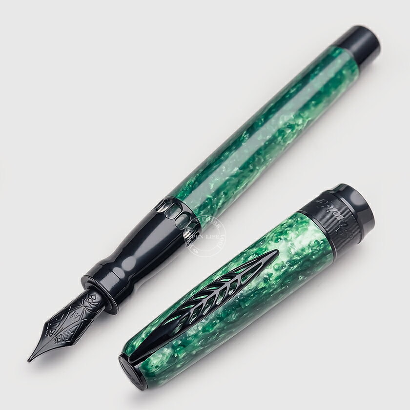 【PN7】【Pineider / ピナイダー】La Grande Bellezza Rock / ラ グランデ ベレッツァ ロック GREEN / グリーン 万...