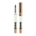 【TW15】【TWSBI / ツイスビー】 ECO / エコ 万年筆 Cafe Rose Gold / カフェ ローズゴールドトリム F(細字) TW02001...