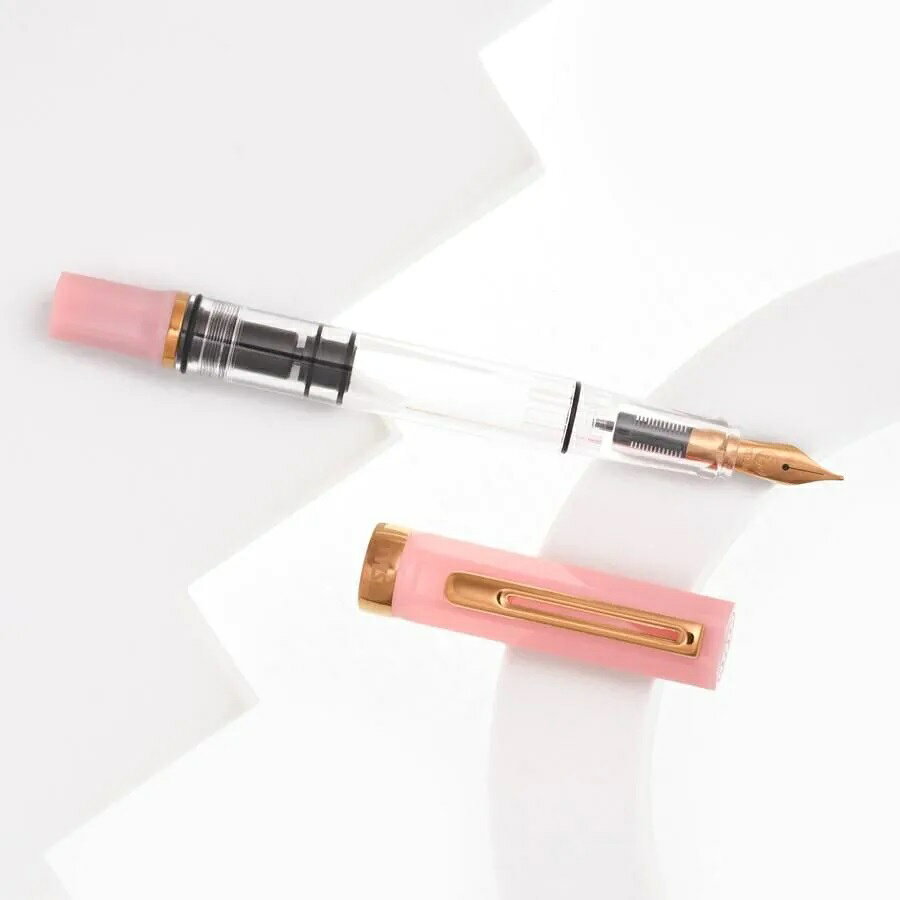 TWSBI ECO Pink Lemonade with/B（ツイスビー エコ ピンクレモネード with/B） の写真