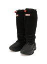 (W)WOMENS WANDERER TALL SHERPA SNOW BOOT HUNTER ハンター シューズ・靴 ブーツ ブラック