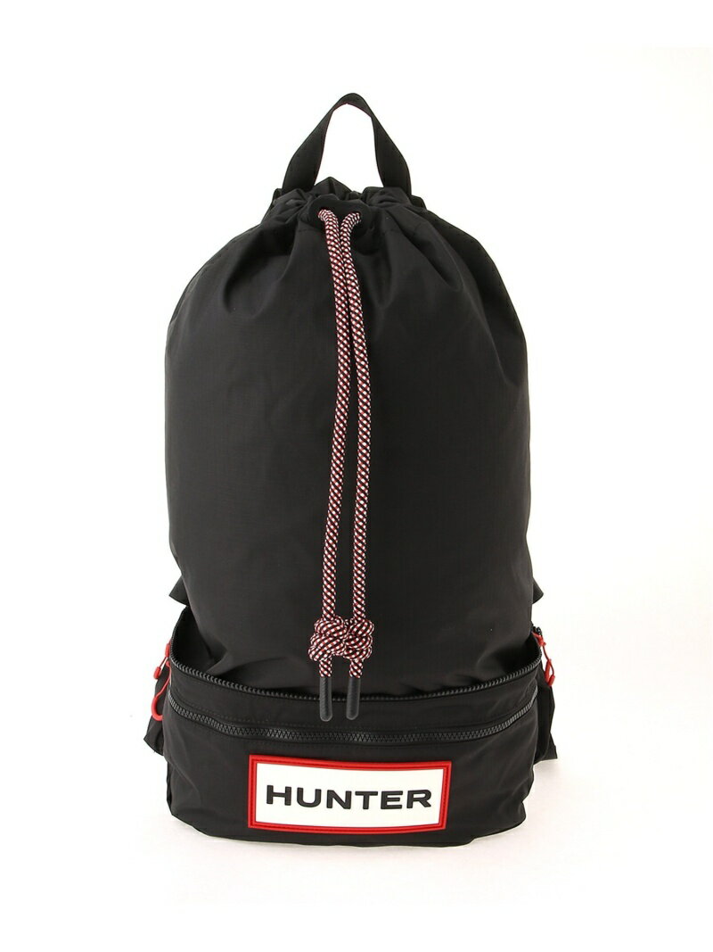 楽天HUNTER　公式店【SALE／15％OFF】（U）トラベル リップストップ バックパック HUNTER ハンター バッグ リュック・バックパック ブラック カーキ【RBA_E】【送料無料】[Rakuten Fashion]