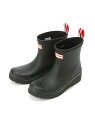 ハンター (W)ORIGINAL PLAY BOOT SHORT HUNTER ハンター シューズ・靴 レインシューズ・ブーツ ブラック ネイビー レッド【送料無料】[Rakuten Fashion]