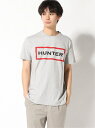 (M)MENS ORIGINAL T-SHIRT HUNTER ハンター トップス カットソー・Tシャツ グレー ホワイト