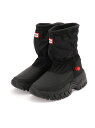 【SALE／50%OFF】(W)WOMENS WANDERER SHORT SNOW BOOT HUNTER ハンター シューズ・靴 ブーツ ブラック ホワイト【RBA_E】【送料無料】[Rakuten Fashion]