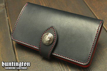 AQUOS R SH-03J/SHV39【コンチョ付スマートフォンケース】【手帳型】【メール便送料無料】【スマホケース】【スマホカバー】【オーダーメイド本革レザーケース】【シンプルプレーン】【ハンドメイド】