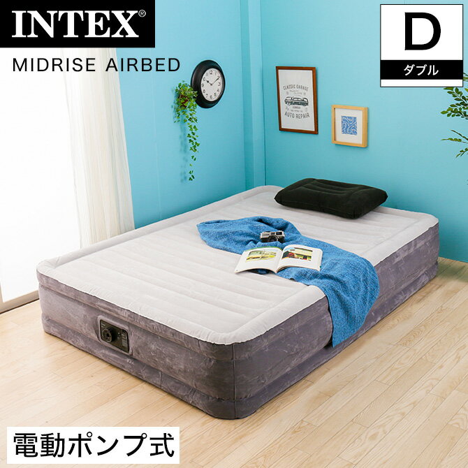 INTEX ư٥å ֥ ư ߥåɥ饤 ٥å ޥåȥ쥹 ٥å  ȿȯ եСƥå¤ ٥Ĵ  ȥɥ 쥸㡼  ޤꤿ ѥ  ޥå ƥå