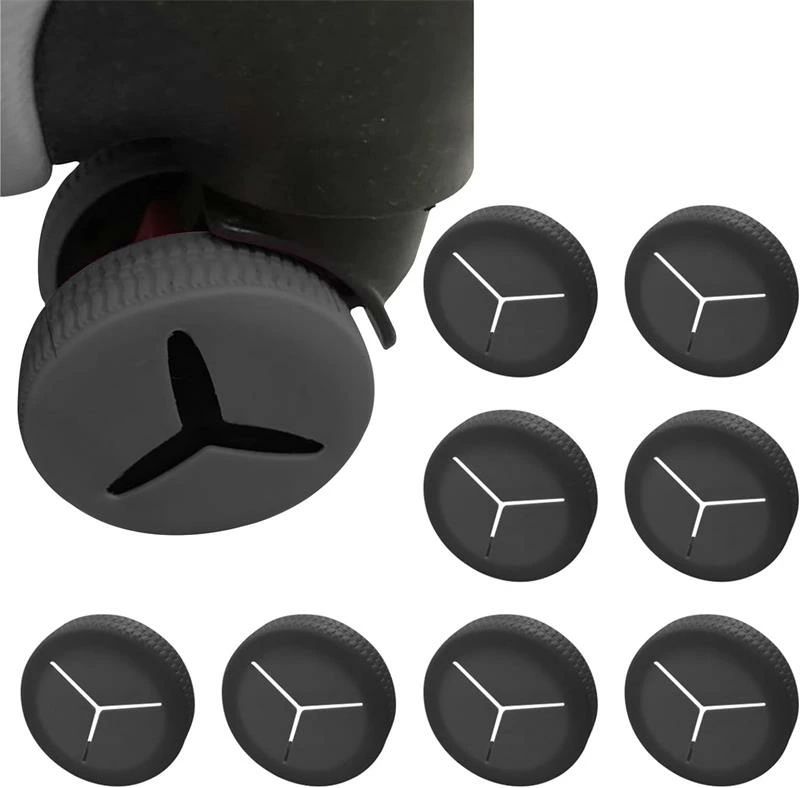 スーツケースカバー 車輪カバー キャリーケース 車輪カバー 8個セット スーツケース 用 フルカバータイ..