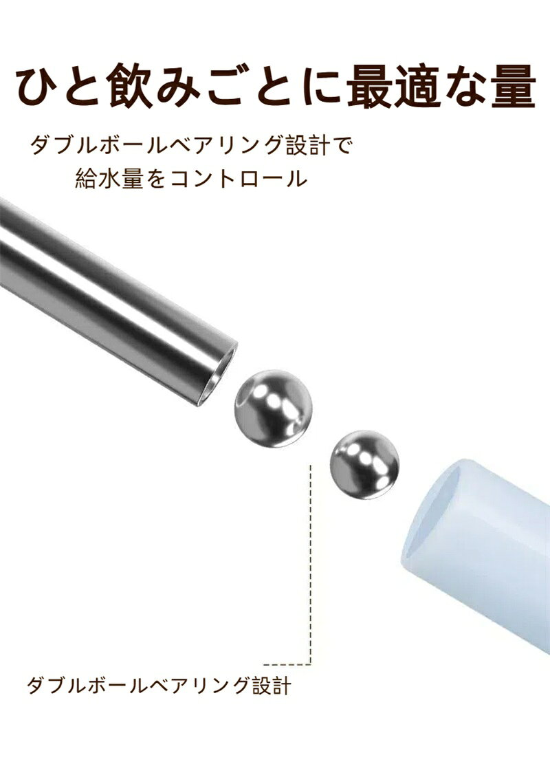 小動物 給水器 ペットボトル ハムスター 給水器 うさぎ 水入れ 置き型 大容量 省ス...