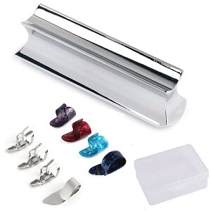 エレキギターサウンドバー 10点セット guitar pick リゾネーターギター ギターチューナー ギタースライド スチールスライド