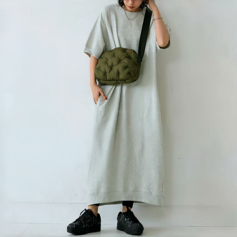 夏 春 ワンピース レディース ロング 半袖 春秋