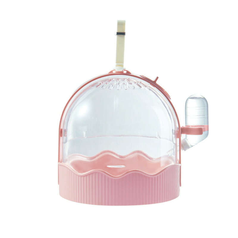 鳥かご インコキャリー ショルダーストラップ 水筒付き 病院の診断 旅行 ウォーキング 緊急事態に適し..