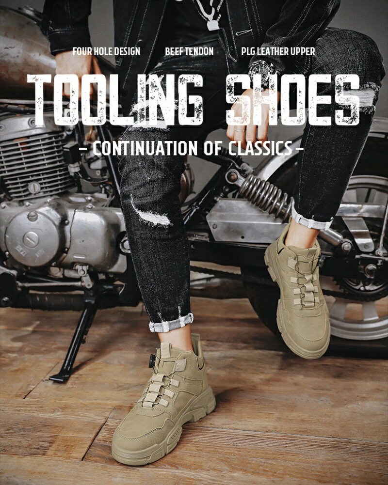 バイクシューズ メンズ ライディングブーツ 厚底 オートバイブーツ レーシングブーツ ダイヤル式 バイ..