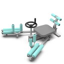 開脚ストレッチャー 折り畳み式 開脚ストレッチ 股関節 ストレッチ 器具 股開き 牽引機 開脚マシン 痩せた 簡単 ジム ヨガ ダイエット 股関節コアトレーニング 股割り器具 開脚 室内 運動器具 体幹トレーニング トレーニングマシン 自宅 ジム ホーム トレーニング器具(4)
