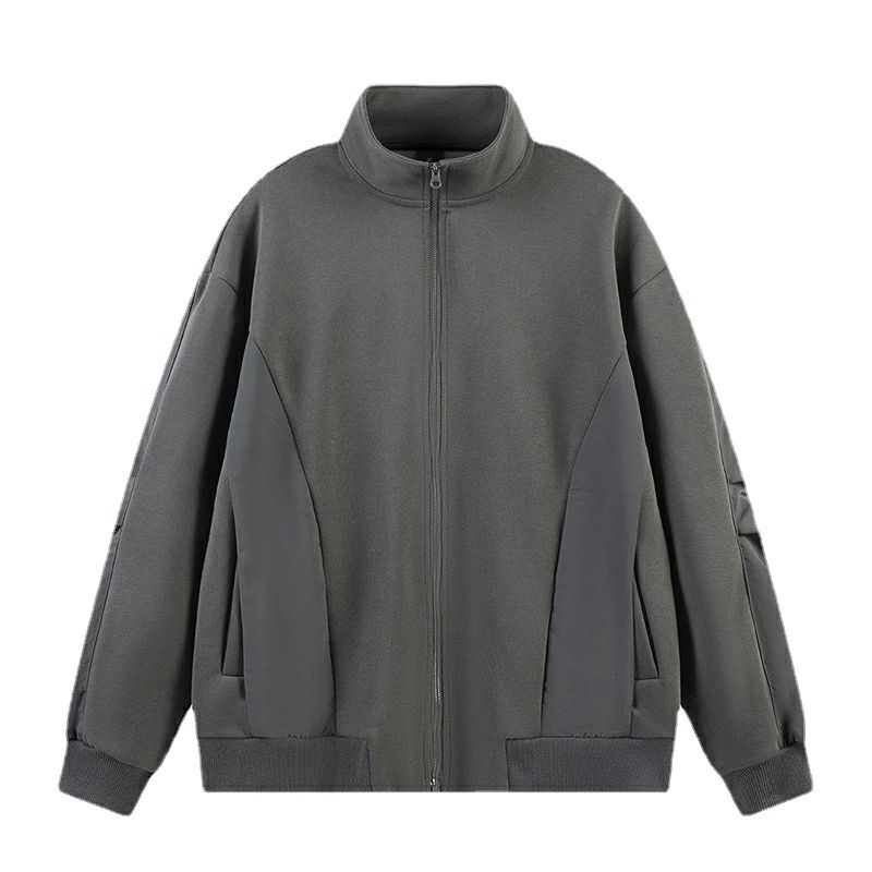 カーディガン トレーナー ジップアップ スポーツウェア ヴィンテージ 秋服 カジュアル 大きいサイズ 春秋冬服