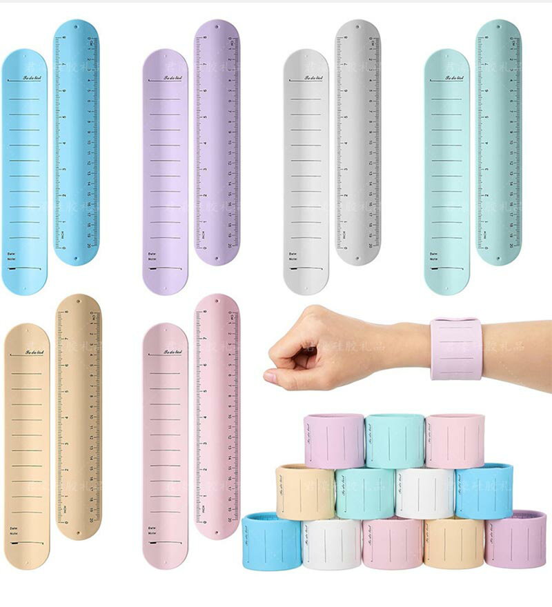 メモバンド メモ帳 【3個セット】ウェアラブルメモ 腕に巻きつけるメモ todoリスト メモ 手首 腕に巻くメモ帳 やることリスト リストバンド todo ノート バンド 手帳バンド 忘れ物チェッカー 防水 消せるメモのサムネイル