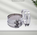 ホースバンド ステンレスバンド 304ステンレス鋼 52-76mm 4個セット 調整可能 強力固定 水管 農業(4)