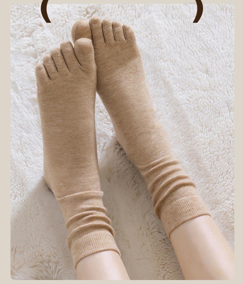 靴下 レディース 5本指ソックス 7色 ルームソックス 暖かい 裏起毛 冬 5本指靴下 厚手靴下 冷え取り あったか靴下 防寒 おしゃれ もこもこ靴下 五本指ソックス あったかグッズ 女性 かわいい 五本指靴下 くつ下 冷え性対策 socks 冷え対策