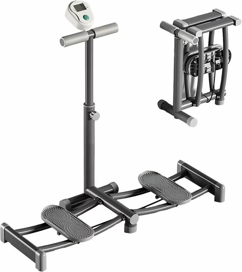 レッグ トレーニング ダイエット器具 折りたたみ スキー シミュレーション トレーナー 運動器具 室内 ..