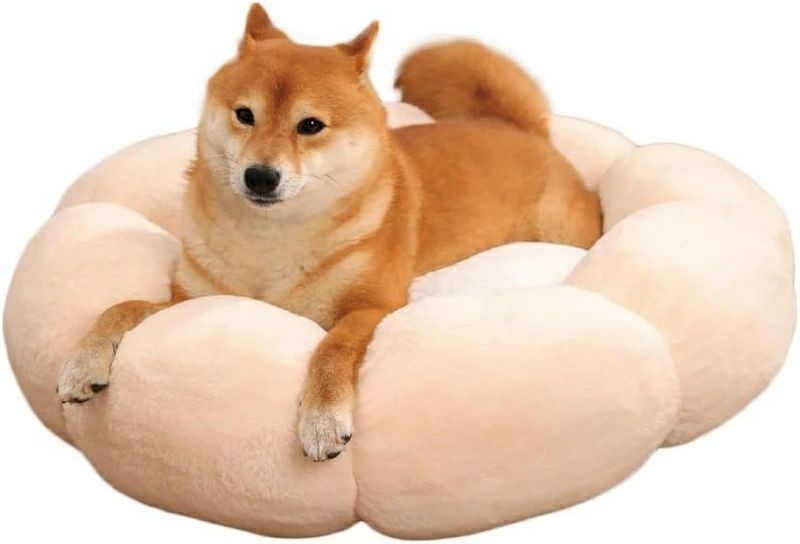 ペットベッド クッション 犬 猫 小型 中型 滑り止め ドーナツ型 丸洗い可