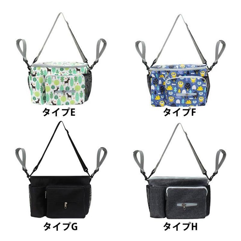 ベビーカーバッグ マザーズバッグ トートバッグ おむつポーチ 哺乳瓶 スマートフォン 収納 転倒防止 3way 滑り止め 撥水 大容量 多機能