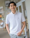 【SALE】Hush Puppies(ハッシュパピー) スタンドポロシャツ メンズ 半袖