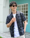 Hush Puppies(ハッシュパピー) メッシュPTオーバーシャツ【キングサイズ】メンズ 半袖